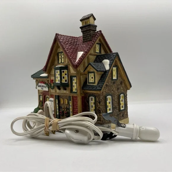 Game Keepers Pub Dickens Collectibles Victorian Series 1998 Vintage Porcelain - Picture 8 of 12